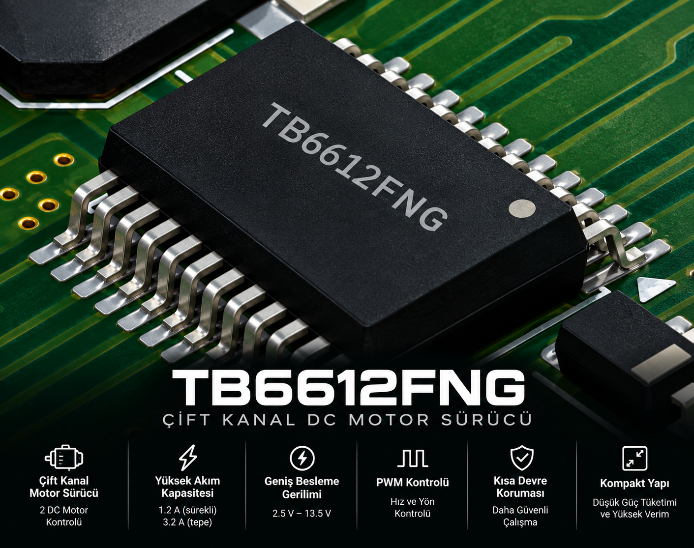 TB6612FNG Çip Detayı